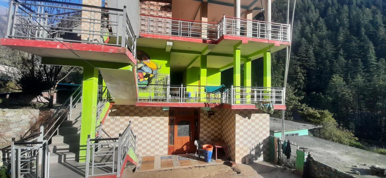 Divine Connection Hotel Kasol Ngoại thất bức ảnh